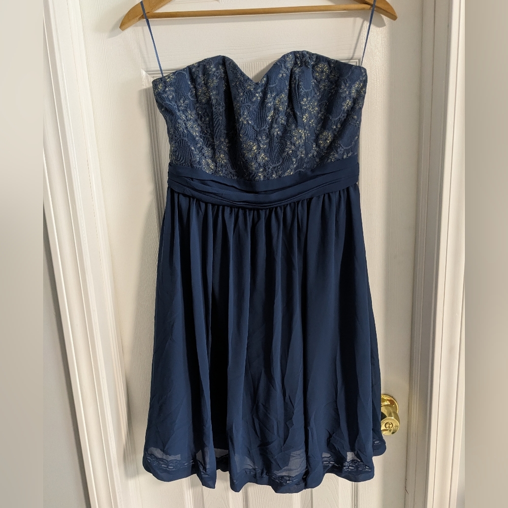 ModCloth Strapless Mini Dress